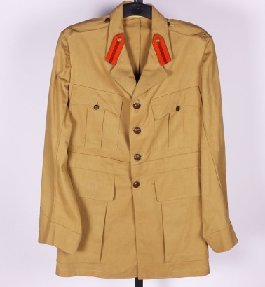 Great War Period Staff Officers Tropical KD Tunic