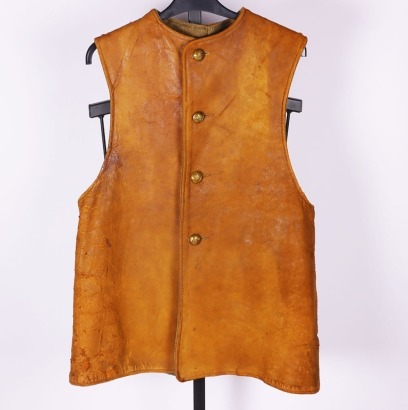 Great War Period Royal Artillery Leather Jerkin