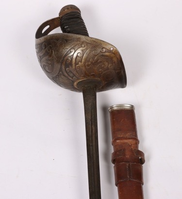 George V 1912 Pattern Cavalry Officers Sword of the 6th (Inniskilling) Dragoon Guards
