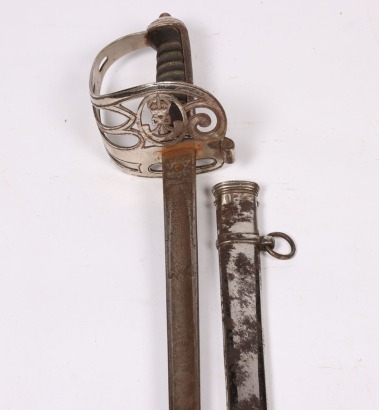 Edward VII 1827 Pattern Rifles Officers Sword