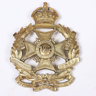 Indian Army 124th Baluchistan Infantry Pouch Belt Plate