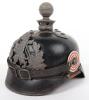 Rare Hessian Field Artillery Regiment Nr 25 M-15 Other Ranks Pickelhaube - 3