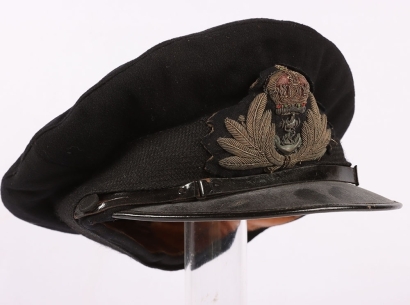 WW2 Period Royal Navy Officers Peaked Cap