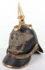 19th Century Leather Pickelhaube Helmet - 3