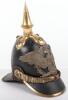 19th Century Leather Pickelhaube Helmet - 4