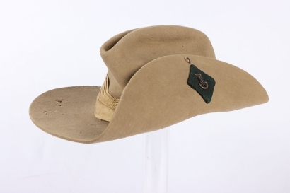 WW2 British Slouch Hat, Scottish Rifles, Cammeronians