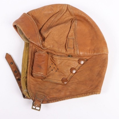 WW1 Era Flying Helmet in Leather,