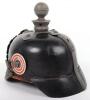 Rare Hessian Field Artillery Regiment Nr 25 M-15 Other Ranks Pickelhaube - 6