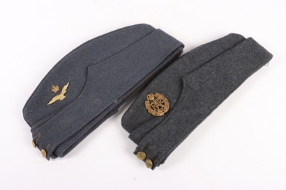 WW2 RAF Side Caps, Other Ranks Airman&acirc;&euro;&trade;s & Officers.
