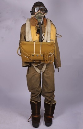 WW2 RAF Mannequin Complete with Full Flying Equipment, Bomber Command