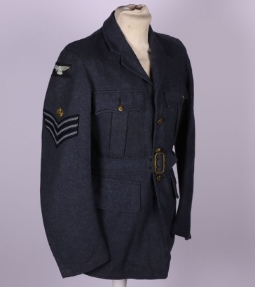 WW2 RAF Other Airmen&acirc;&euro;&trade;s F/SGT Jacket & Belt