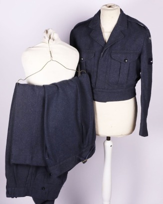 Post War RAF Battle Dress/ War Service Dress Set