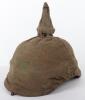 Wurttemberg Infantry Regiment 126 Other Ranks Pickelhaube and Matching Field Cover - 2