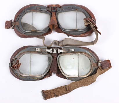 Two Pairs of RAF Mk.VIII Flying Goggles