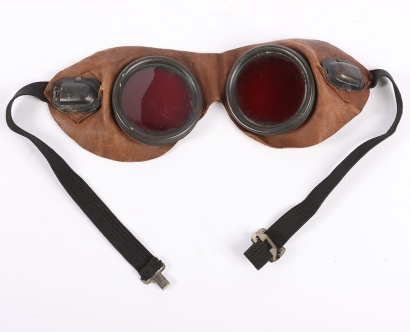WW2 RAF Night Adaption Training Goggles