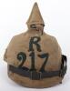 Imperial German Prussian Other Ranks Pickelhaube with Matching Field Cover