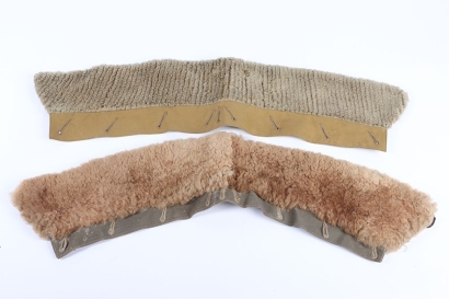 WW2 RAF Sidcot Flying Suit Collars X2