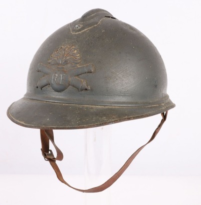 WW1 French Artillery Adrian Steel Helmet