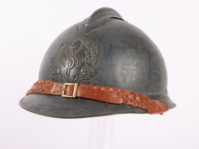 WW1 French M-15 Adrian Helmet for Medical Service