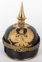 Scarce Imperial German Officers Pickelhaube for Hannover Infantry Regiments 74, 77, 78, 164 & 165