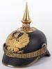 Scarce Imperial German Officers Pickelhaube for Hannover Infantry Regiments 74, 77, 78, 164 & 165 - 3