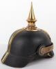 Scarce Imperial German Officers Pickelhaube for Hannover Infantry Regiments 74, 77, 78, 164 & 165 - 5