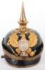 Rare Imperial German Officers Pickelhaube of Sachsen-Weimar Reserve Infantry Regiment Nr 94 Grossherzog von Sachsen (5th Thuringian) - 5