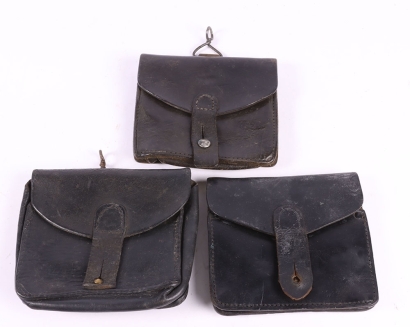 3x French Ammunition Pouches
