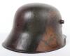 Imperial German M-17 Camouflaged Steel Combat Helmet - 3