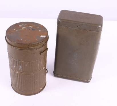 French Gas Mask Canisters