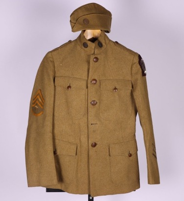 WW1 American Uniform and Garrison Cap