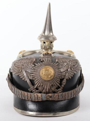 Lippe-Detmold Flugel-Adjutant Pickelhaube