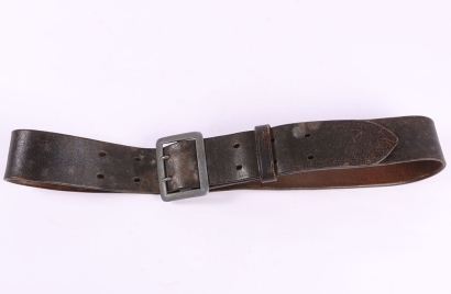 WW2 German Officers Leather Waist Belt