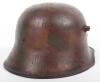 Imperial German M-16 Camouflaged Steel Combat Helmet - 3