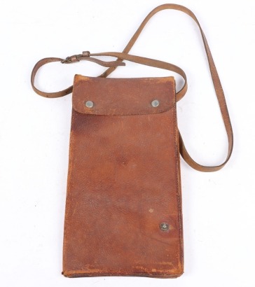 A Great War Leather Map Case