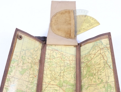 An Issue Leather Map Case