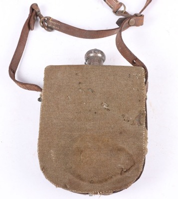 Great War period Flat Backed Officer Water Bottle - 4
