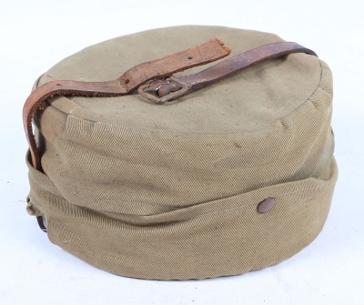 An Early 20th Century Campaign Cooking Set with Canvas Cover.
