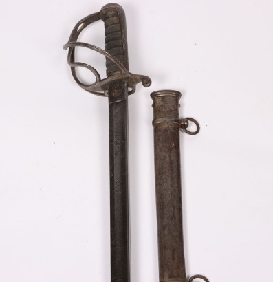 Scottish Queens Own Cameron Highlanders Officers Sword