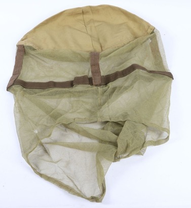 WW2 British Issue Mosquito Net for Mk II Helmet