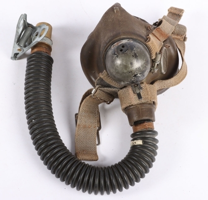 WW2 RAF G-Type Oxygen Mask with No.27 Microphone and Hose.