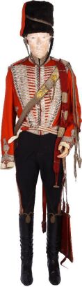 Substantially complete late Victorian Full-Dress Uniform of an officer of the Westmoreland and Cumberland Yeomanry