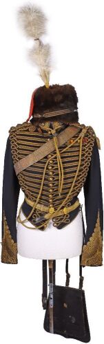 Impressive Victorian Full-dress tunic to a Colonel of the Royal Horse Artillery with Busby and Sabretache