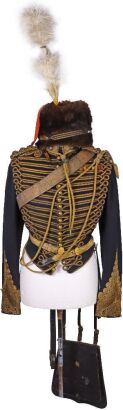 Impressive Victorian Full-dress tunic to a Colonel of the Royal Horse Artillery with Busby and Sabretache