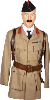 Edwardian Period Generals Tunic and Field Service Cap
