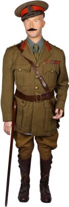 WW1 Period Major Generals Full Uniform and Peaked Service Dress Cap