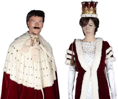 The Coronation Robes of Lord and Lady Airlie