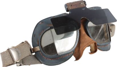 WW2 RAF Mk.VII Flying Goggles with Flip Shield Visor