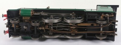 A finely made Live Steam 2.5 inch gauge model of a Atlantic class 4-4-2 locomotive and tender &lsquo;Bluebell&rsquo;, designed and built by Mr L. Lawrence a.k.a &lsquo;Curly&rsquo; 1934 - 7