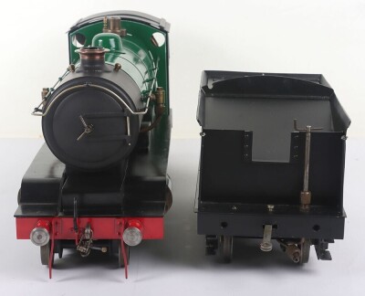 A finely made Live Steam 2.5 inch gauge model of a Atlantic class 4-4-2 locomotive and tender &lsquo;Bluebell&rsquo;, designed and built by Mr L. Lawrence a.k.a &lsquo;Curly&rsquo; 1934 - 8
